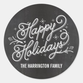 Aufkleber für das Weihnachtsbriefchen /Umschlag Au