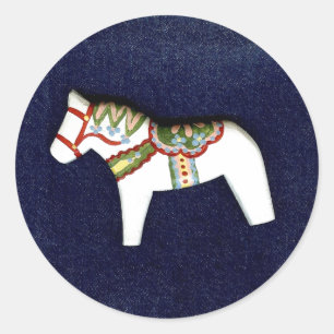Aufkleber für das Weiße Pferd