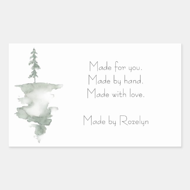 Aufkleber für das Winterpine-Urlaubsprogramm (Vorderseite)