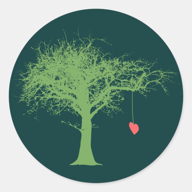 Aufkleber für das zerbrechliche Herz (Vorderseite)