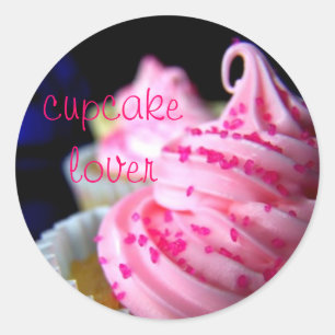Aufkleber für den Cupcake-Liebhaber