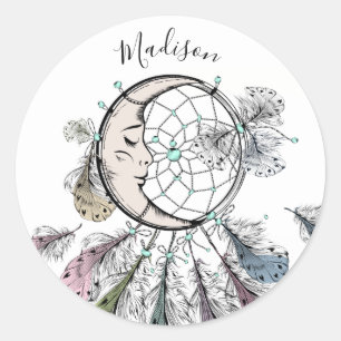 Aufkleber für den Dreamcatcher-individuelle Name