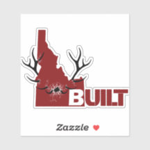 Aufkleber für den Elch