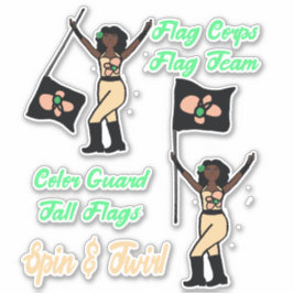 Aufkleber für den Farbschutz der Flagge (Limone Se