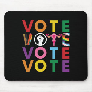 Aufkleber für den Fortschritt bei der Abstimmung1 Mousepad