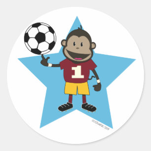 Aufkleber für den Fußball