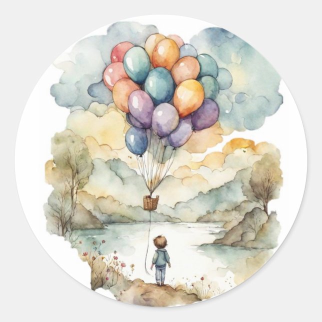 Aufkleber für den Geburtstag (Vorderseite)