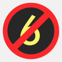 Aufkleber für den gelben Sechs-Rotkreislauf für al