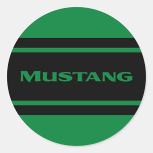 Aufkleber für den grünen schwarzen Streifen