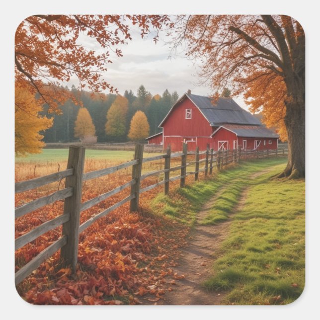 Aufkleber für den Herbstplatz (Vorderseite)