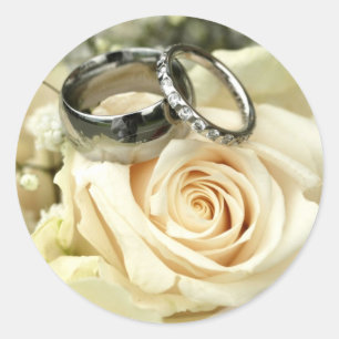 Aufkleber für den Hochzeitring
