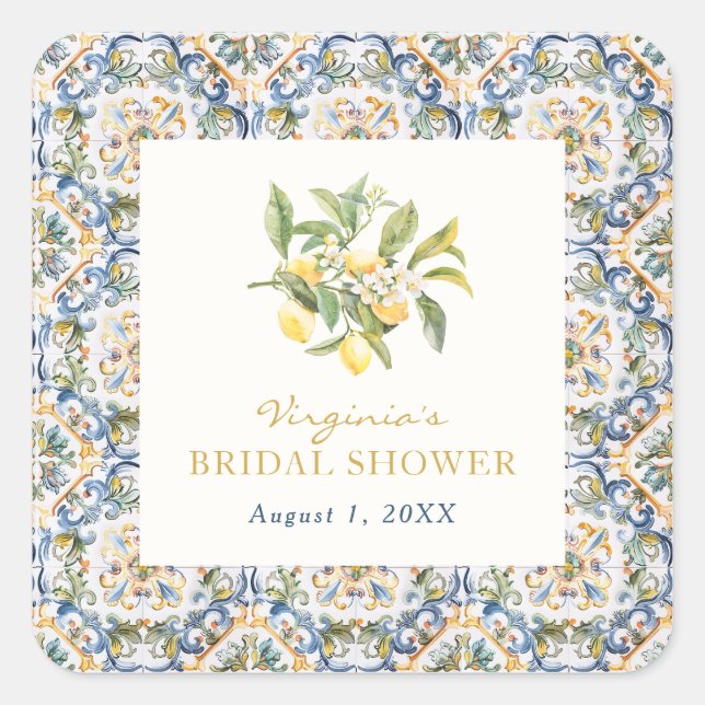 Aufkleber für den Italienischen Platz (Vorderseite)