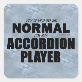 Aufkleber für den normalen Accordion Player