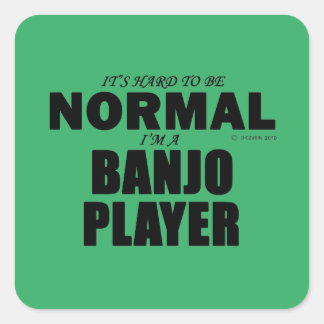 Aufkleber für den normalen Banjo Player