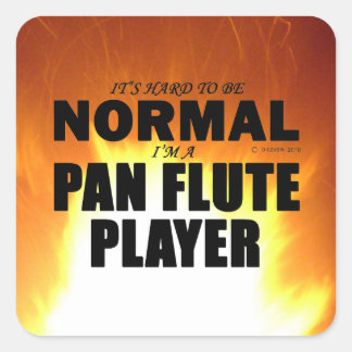 Aufkleber für den normalen Pan Flute Player