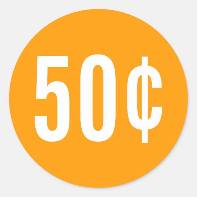 Aufkleber für den Orangenpreis (Vorderseite)