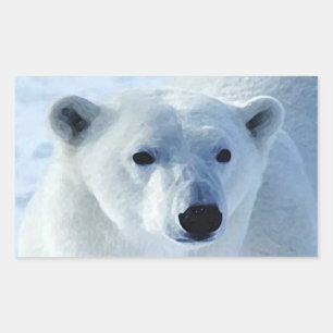 Aufkleber für den Polar-Bär