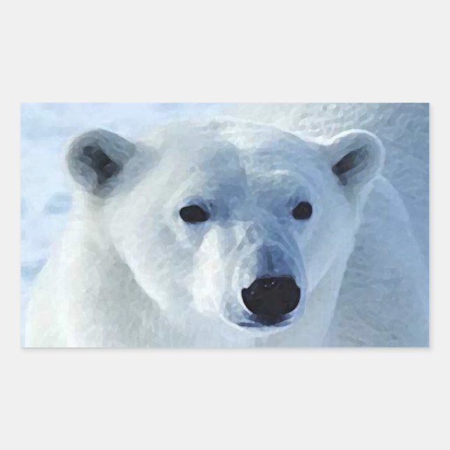 Aufkleber für den Polar-Bär (Vorderseite)