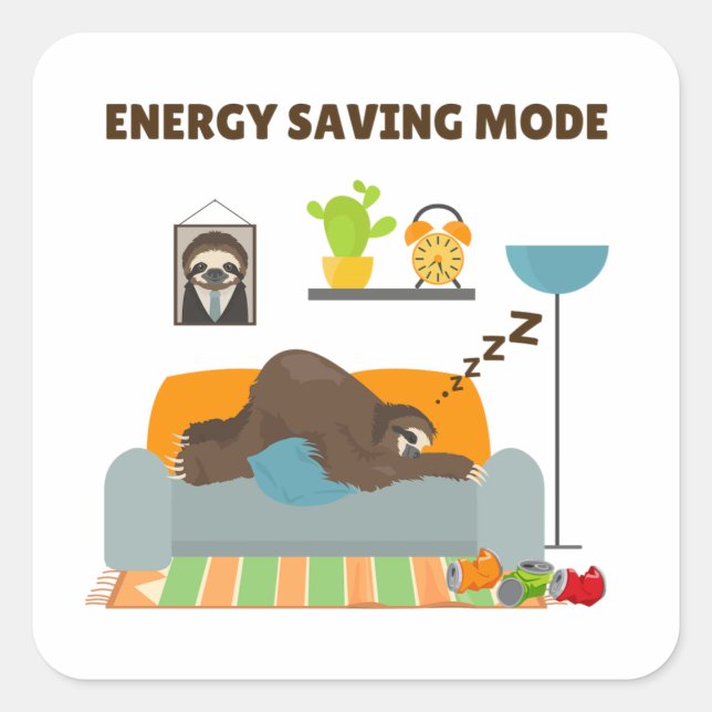 Aufkleber für den Rett der Energie (Vorderseite)