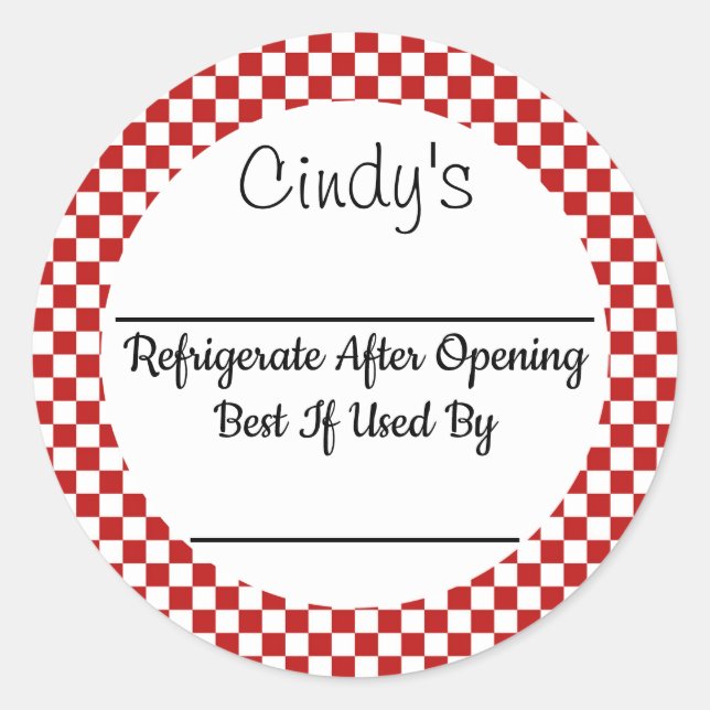 Aufkleber für den Rotstift zum Einlegen von JAR-Pr (Vorderseite)