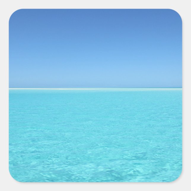 Aufkleber für den ruhigen Ozean (Vorderseite)