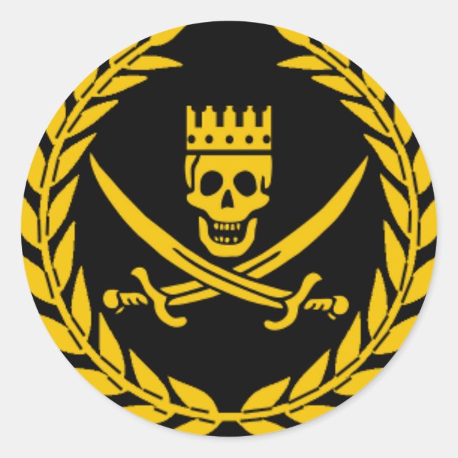 Aufkleber für den Sieg der Piraten - Packung mit 2 (Vorderseite)