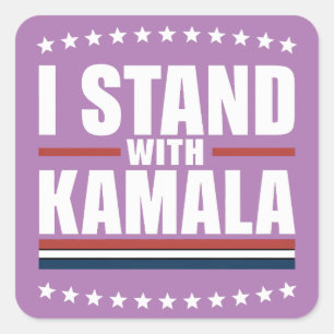 Aufkleber für den T - Shirt der Kamala Harris-Kamp