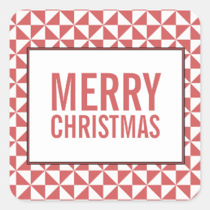 Aufkleber für den Urlaub in den roten, modernen Dr