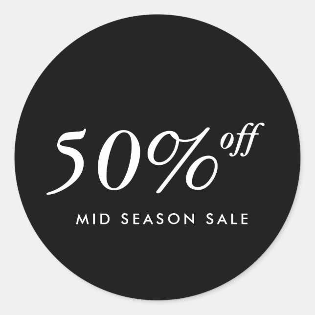 Aufkleber für den Verkauf (Vorderseite)