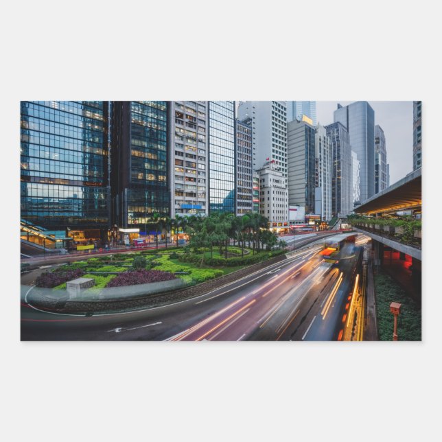 Aufkleber für den Verkehr in Hongkong (Vorderseite)