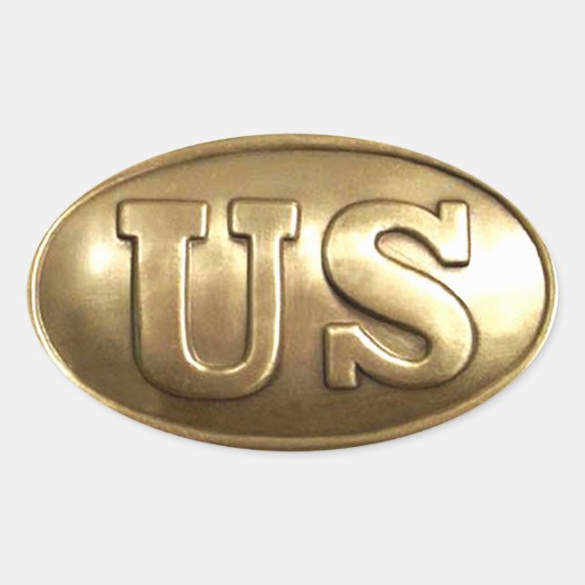 Aufkleber für den Zivilen Krieg in den USA (Vorderseite)