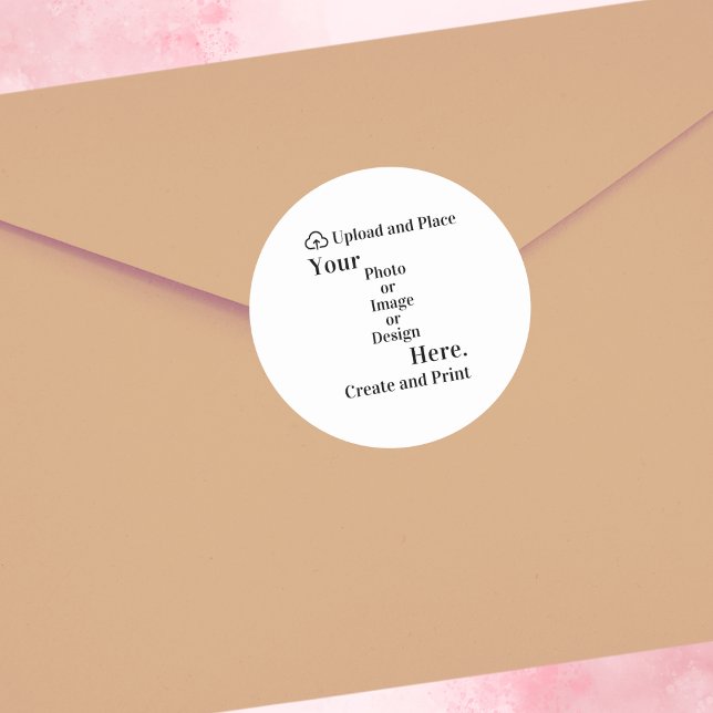 Aufkleber für Design oder Foto Upload (Sticker Your Design or Photo Upload)