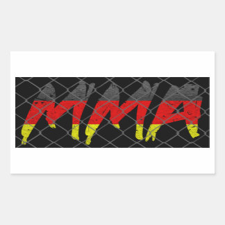 Aufkleber für deutsche MIXED MARTIAL ARTS
