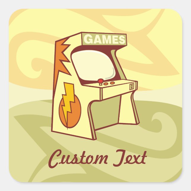 Aufkleber für die Arcade-Maschine (Vorderseite)