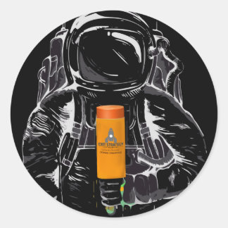 Aufkleber für die Ausstiegsstrategie