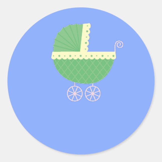 Aufkleber für die Babyträgt (Vorderseite)