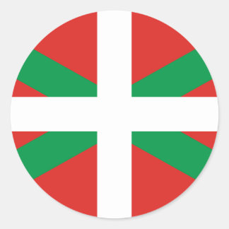 Aufkleber für die baskische Flagge