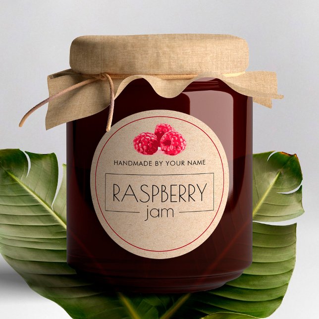 Aufkleber für die Bezeichnung "Raspberry Jam Small (Von Creator hochgeladen)