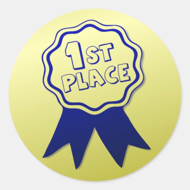 Aufkleber für die Blue Ribbon-Auszeichnung des Leh (Vorderseite)