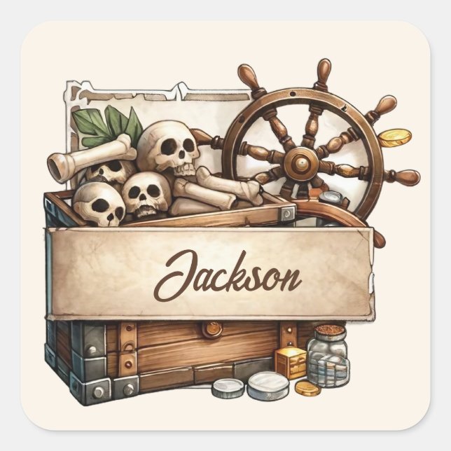 Aufkleber für die Bounty - Personalisieren (Vorderseite)