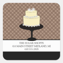 Aufkleber für die Boutique von Bäckereien