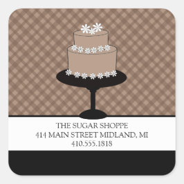 Aufkleber für die Boutique von Bäckereien