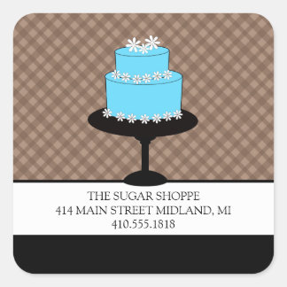 Aufkleber für die Boutique von Bäckereien