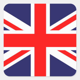 Aufkleber für die britische Flagge.