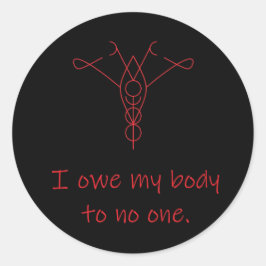 Aufkleber für die Casting-Freiheit