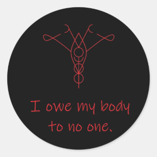 Aufkleber für die Casting-Freiheit