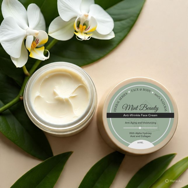 Aufkleber für die Creme des benutzerdefinierten gr (Von Creator hochgeladen)