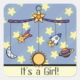 Aufkleber für die "Dreams of Space Mobile"-Ankündi