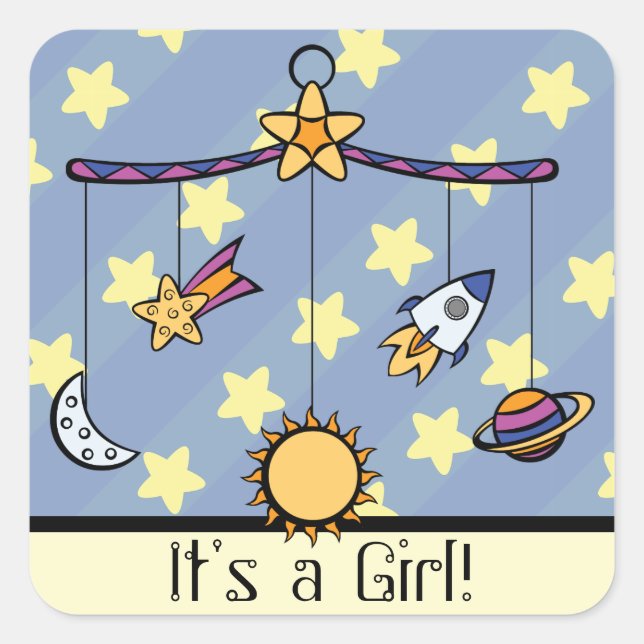 Aufkleber für die "Dreams of Space Mobile"-Ankündi (Vorderseite)