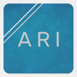 Aufkleber für die Ecke